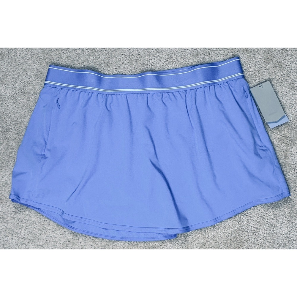 AVIA Women's Size 22 XXXL Periwinkle Stretch Tennis Golf Pickleball Skirt Skort